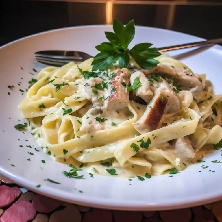 Paleo Chicken Alfredo