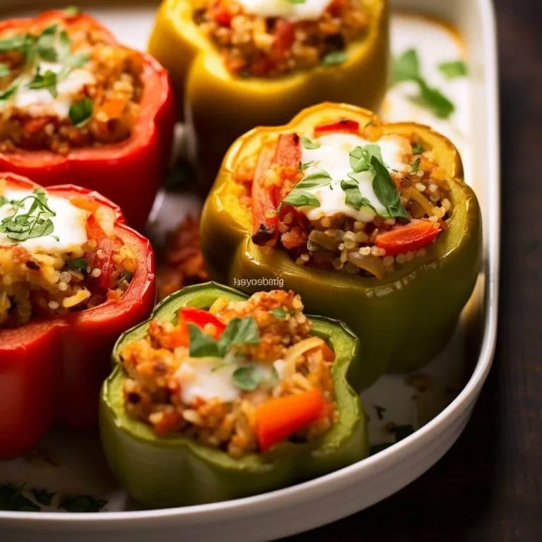 Vegetarian Stuffed Bell Peppers