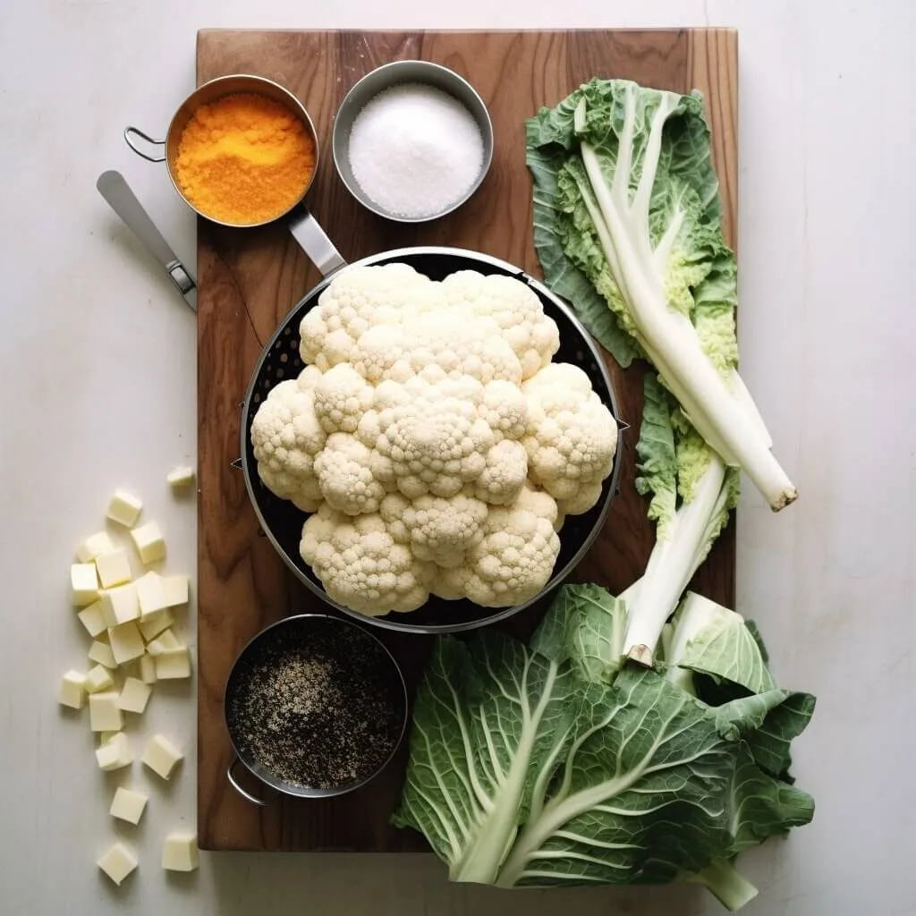Keto Cauliflower Pizza Crust ingredients
