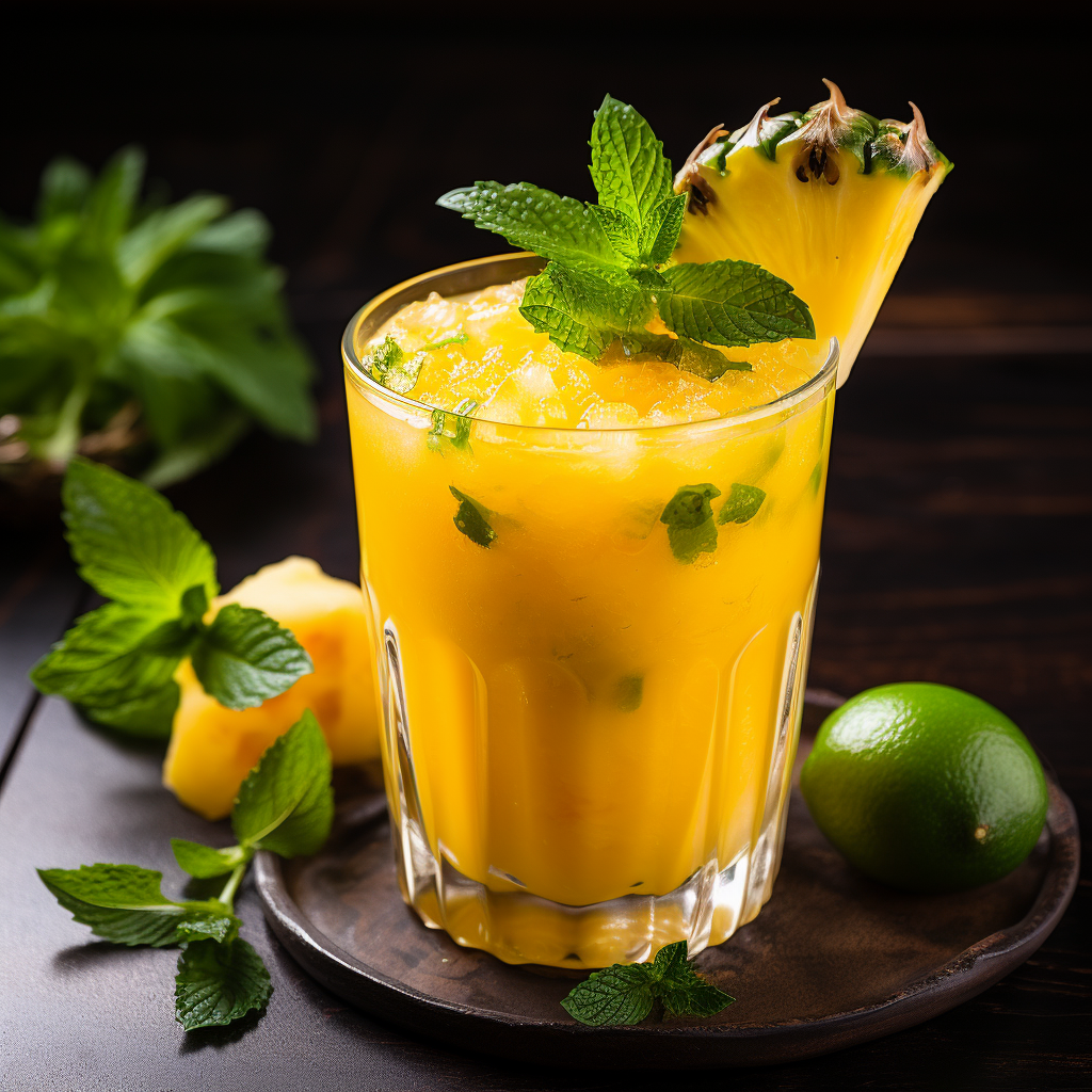 Tropical Mango Mocktail