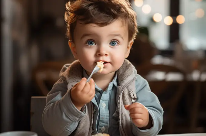 Baby Tasting Food