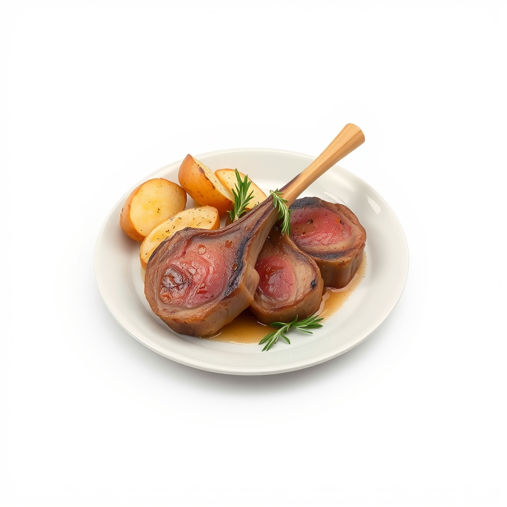 Pan-seared lamb loin chops recipe